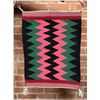 Image 1 : Navajo Germantown Indian Blanket Rug