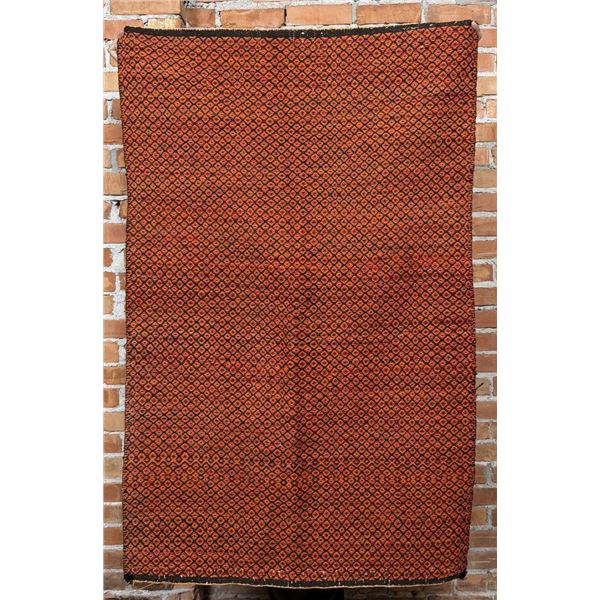 Navajo Diamond Twill Double Saddle Blanket Rug