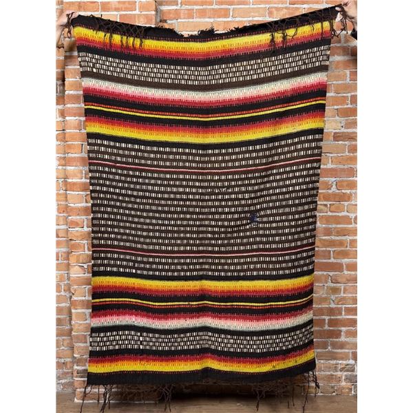 Mexican Saltillo Serape Blanket