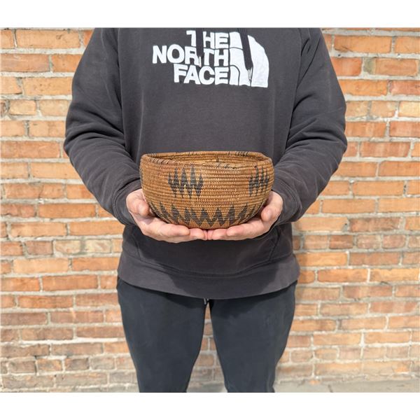 California Washoe Native American Indian Basket