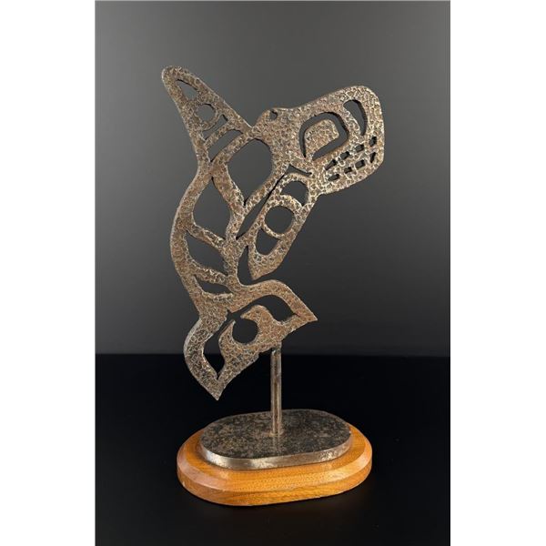 Haida Northwest Coast Oil Pipline Sculpture