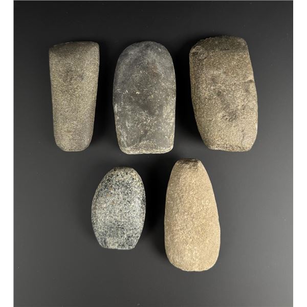 Ancient Native American Indian Stone Adze Celts