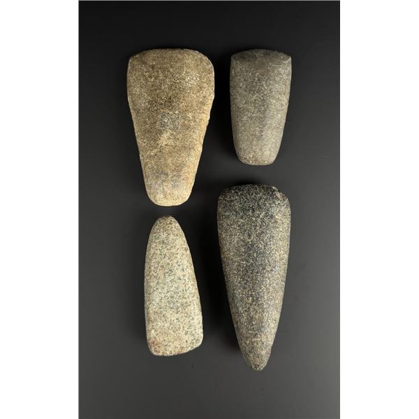Ancient Native American Indian Stone Adze Celts