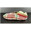 Image 3 : Native American Indian Beaded Ceremonial Moccasin