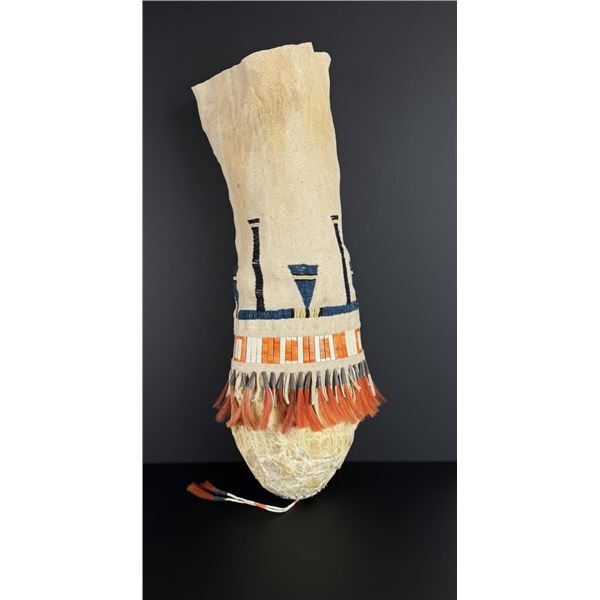 Native American Indian Buffalo Bladder Bag