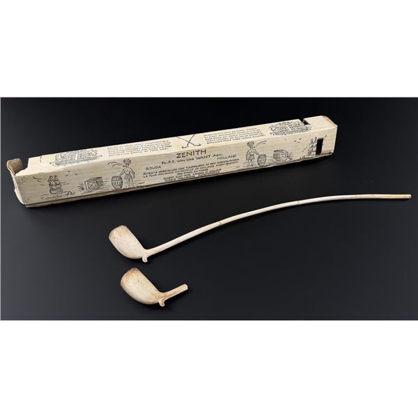 Revolutionary War Era Clay Pipes