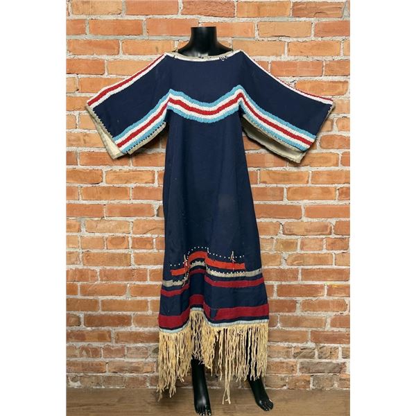 Flathead Native American Indian Beaded Dress
