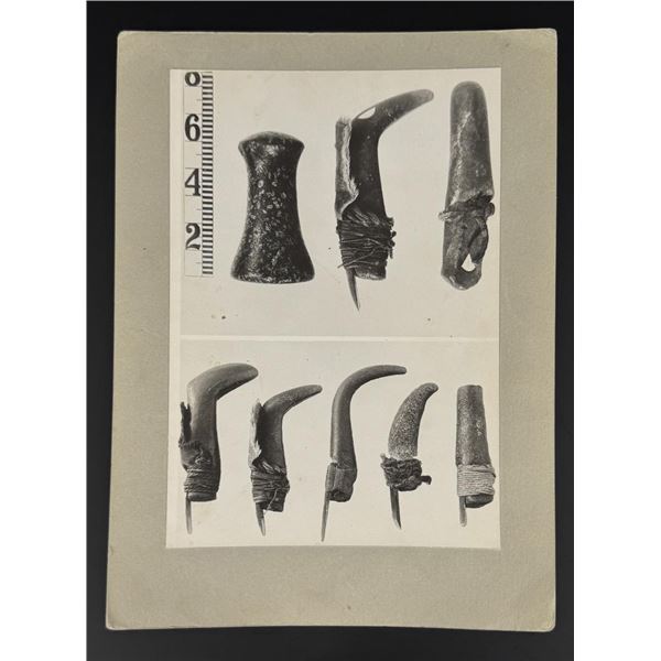 Hupa Yurok Indian Stone Hammers Photo