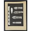 Image 1 : Yurok Hupa Indian Flint Knives Photo