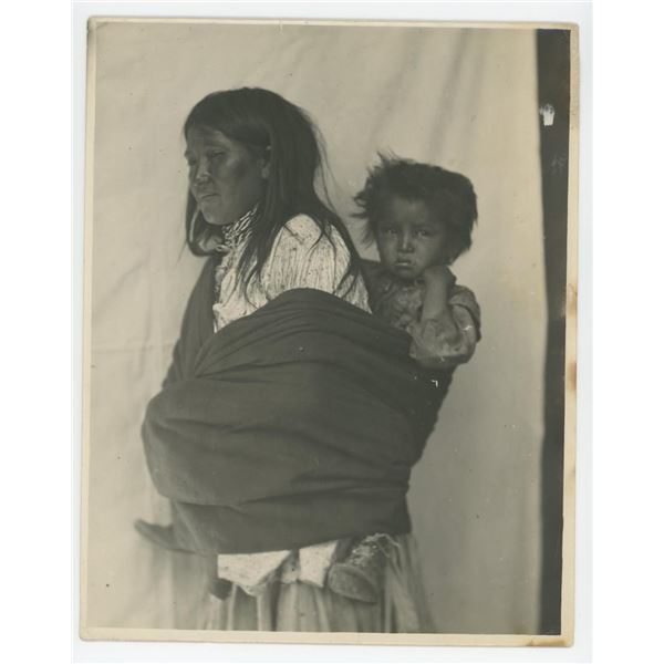 Apache Mother Native American Indian Photo