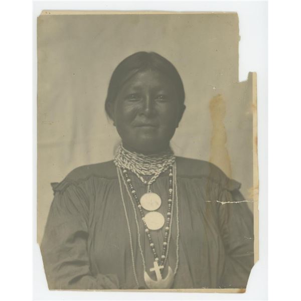 Apache Matron Native American Indian Photo