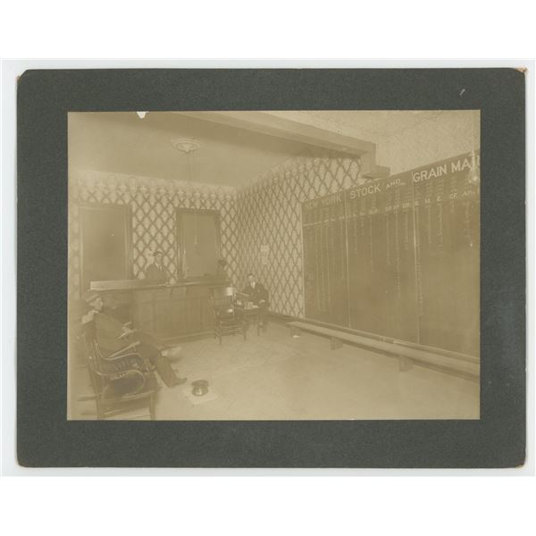 New York Stock and Grain Market Photo