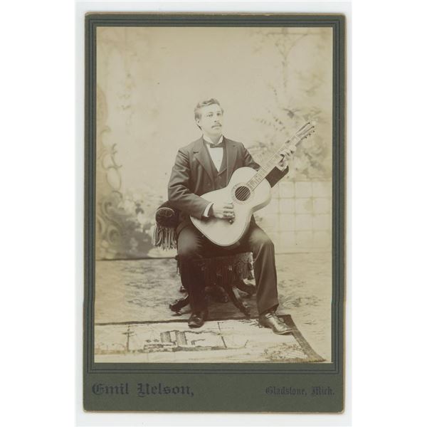 Occupational Guitar Player Cabinet Photo