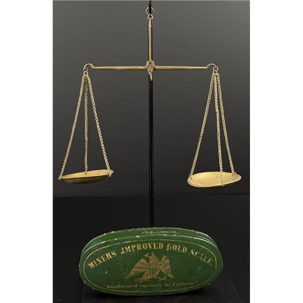 California Miners Improved Gold Scale