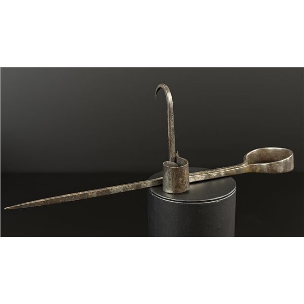 Antique Butte Montana Miners Candlestick