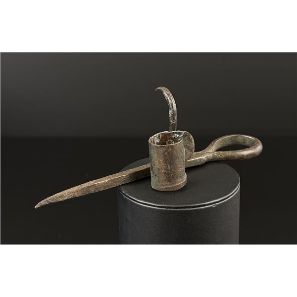 Antique Butte Montana Miners Candlestick