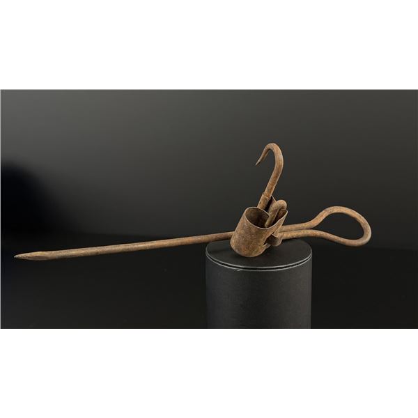 Knippenberg Wire Butte Montana Miners Candlestick