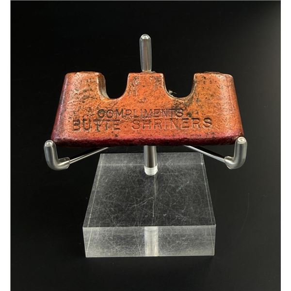 Boston & Montana Butte Shriners Copper Ingot