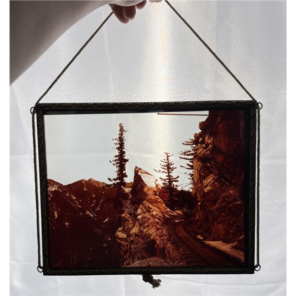 Mount Lowe Railway Glass Lithophane Photo