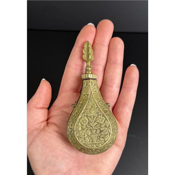 Islamic Brass Kohl Pot Surmadani Container