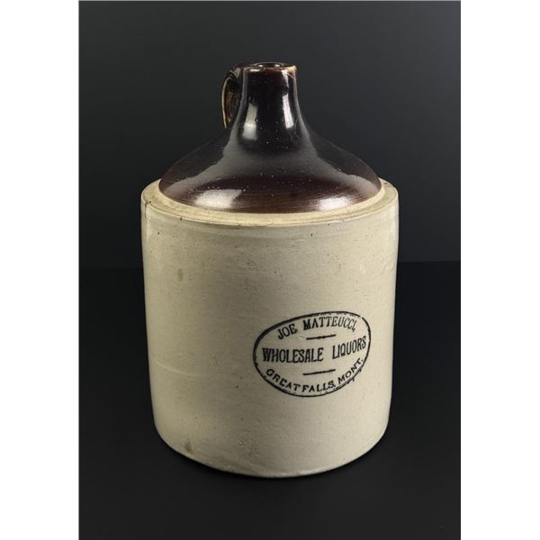Joe Matteucci Liquors Great Falls Montana Jug