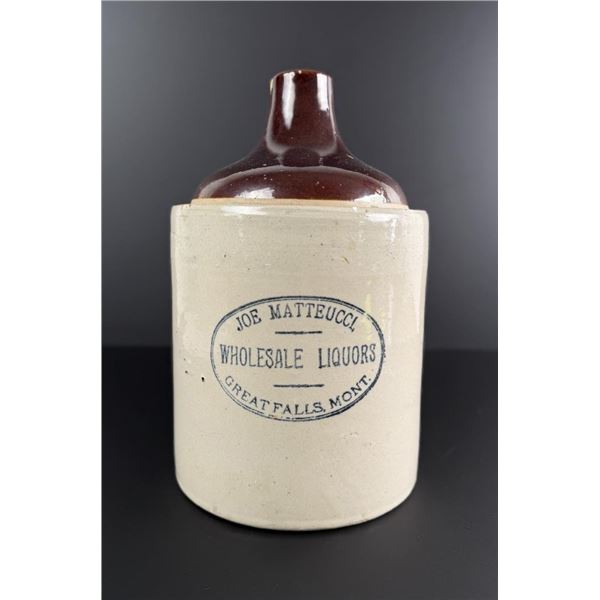 Joe Matteucci Liquors Great Falls Montana Jug