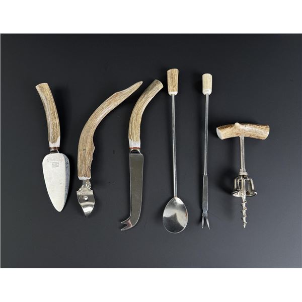 Deer Horn Cocktail Tools and Accessories