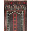Image 2 : Baluch Persian Oriental Prayer Rug