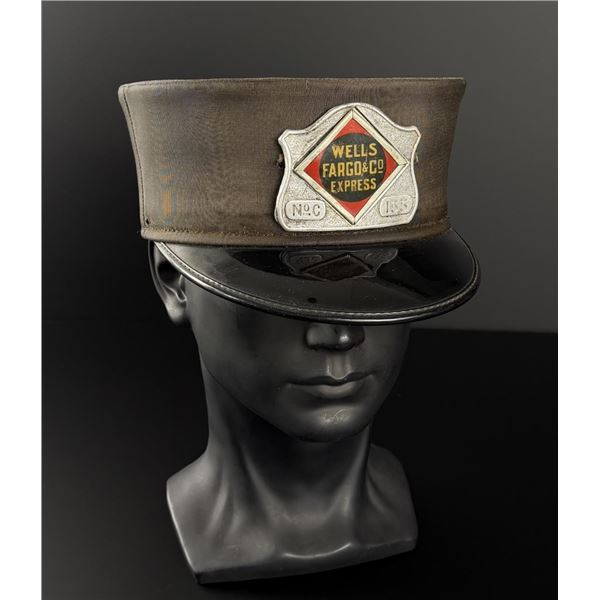 Wells Fargo & Co Express Hat and Badge