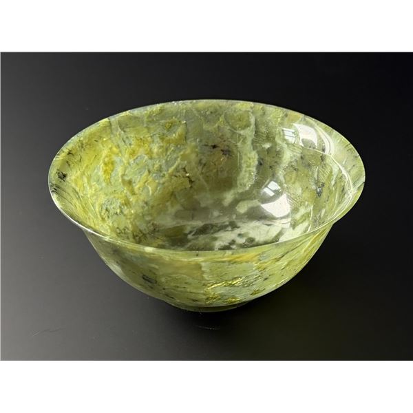 Chinese Spinach Jade Bowl