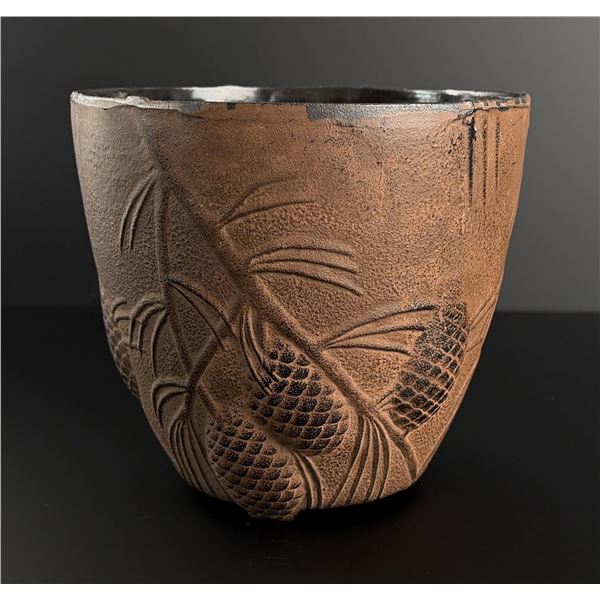 Japanese Cast Iron Pine Tree Planter