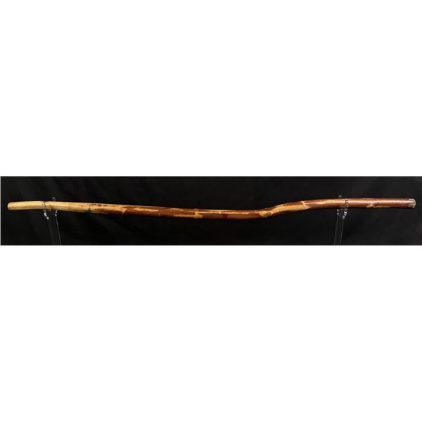 Folk Art Carved Walking Stick Cane