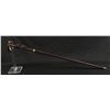 Image 16 : Folk Art Black Forest Walking Stick Cane