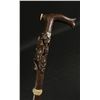 Image 1 : Folk Art Black Forest Walking Stick Cane