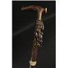 Image 2 : Folk Art Black Forest Walking Stick Cane