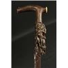 Image 4 : Folk Art Black Forest Walking Stick Cane