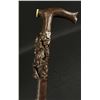 Image 5 : Folk Art Black Forest Walking Stick Cane
