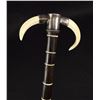 Image 3 : Folk Art Boar Tusk Walking Stick Cane