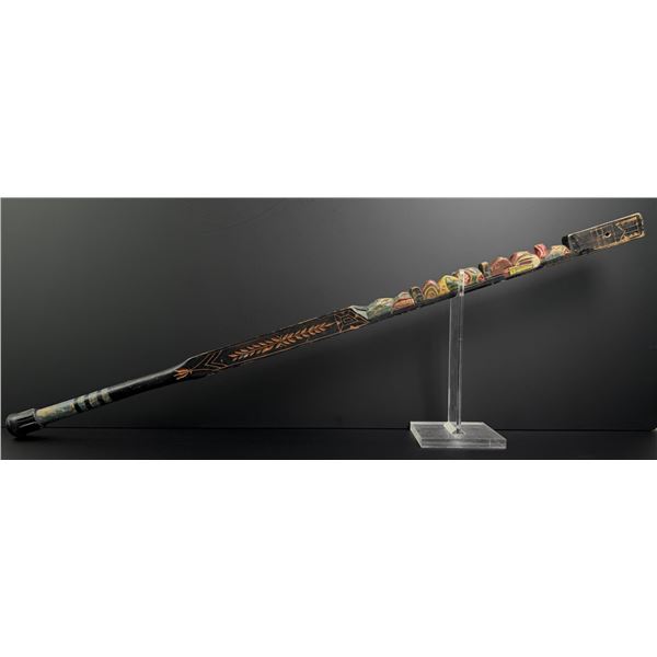 Haida Northwest Coast Totem Pole Walking Stick