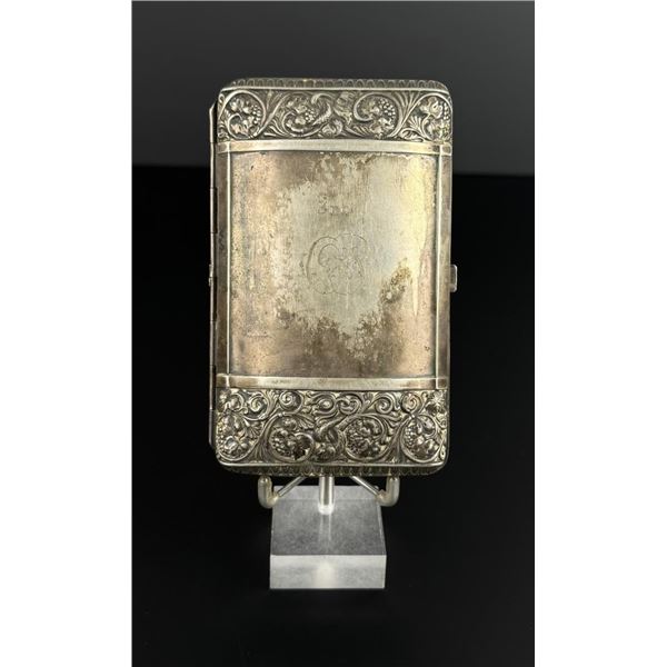 Alpaca Silver Calling Card Cigarette Case