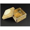 Image 3 : 17th Century Chinese White Jade Brass Box