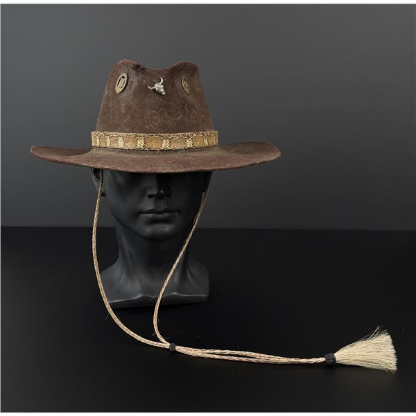 Montana Cowboy Hat Snakeskin Horsehair
