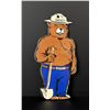 Image 1 : Porcelain USFS US Forest Service Smokey Bear Sign
