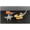 Image 1 : Estate Tobacco Pipe Stand and Lighter