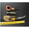 Image 3 : Estate Tobacco Pipe Stand and Lighter