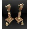 Image 11 : French Rouge Marble Bronze Cassolettes