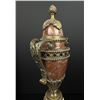 Image 7 : French Rouge Marble Bronze Cassolettes