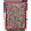 Image 1 : 1890s Pennsylvania Log Cabin Barn Raising Quilt