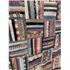 Image 2 : 1890s Log Cabin Fence Rail Barn Raising Quilt