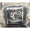 Image 5 : Kirk Smith Navajo Sterling Silver Concho Belt